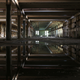 Illustration for article titled Abandoned Shipyard Halls Look Magical After Heavy Rain